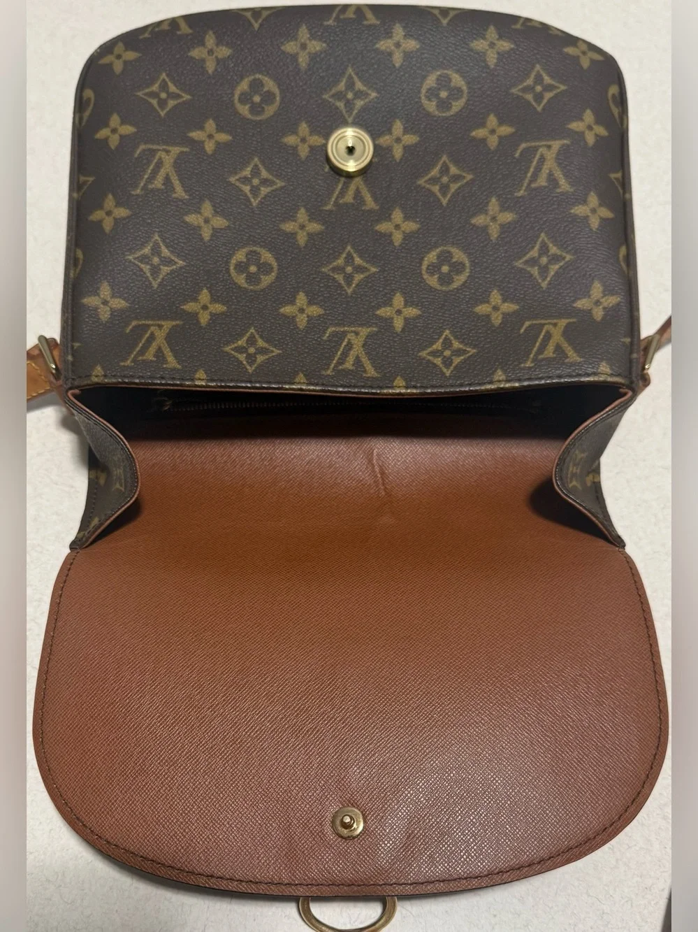 Louis Vuitton Vintage Saint Cloud GM Monogram Canvas Leather - Picture 8 of 16